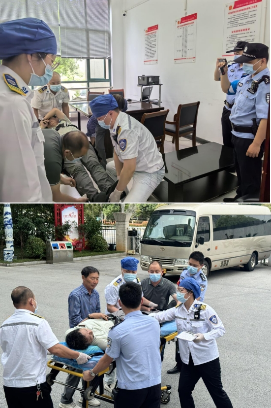 警徽下的生命时速：景德镇中院司法警察12分钟书写司法温情答卷