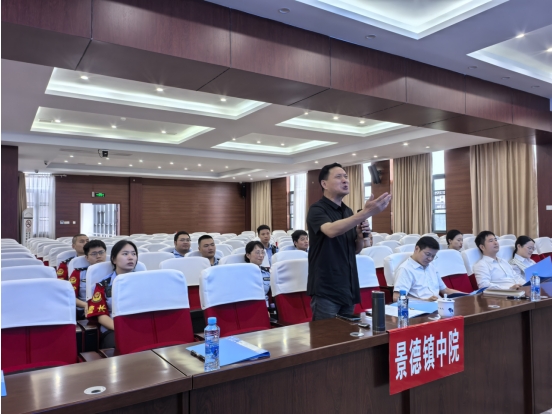 景德镇市中级人民法院司法警察支队举办“护航申遗演讲”技巧专题授课活动